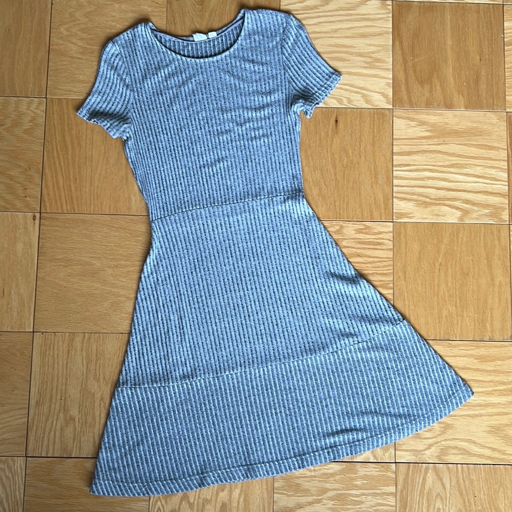 Fitted sweater dress